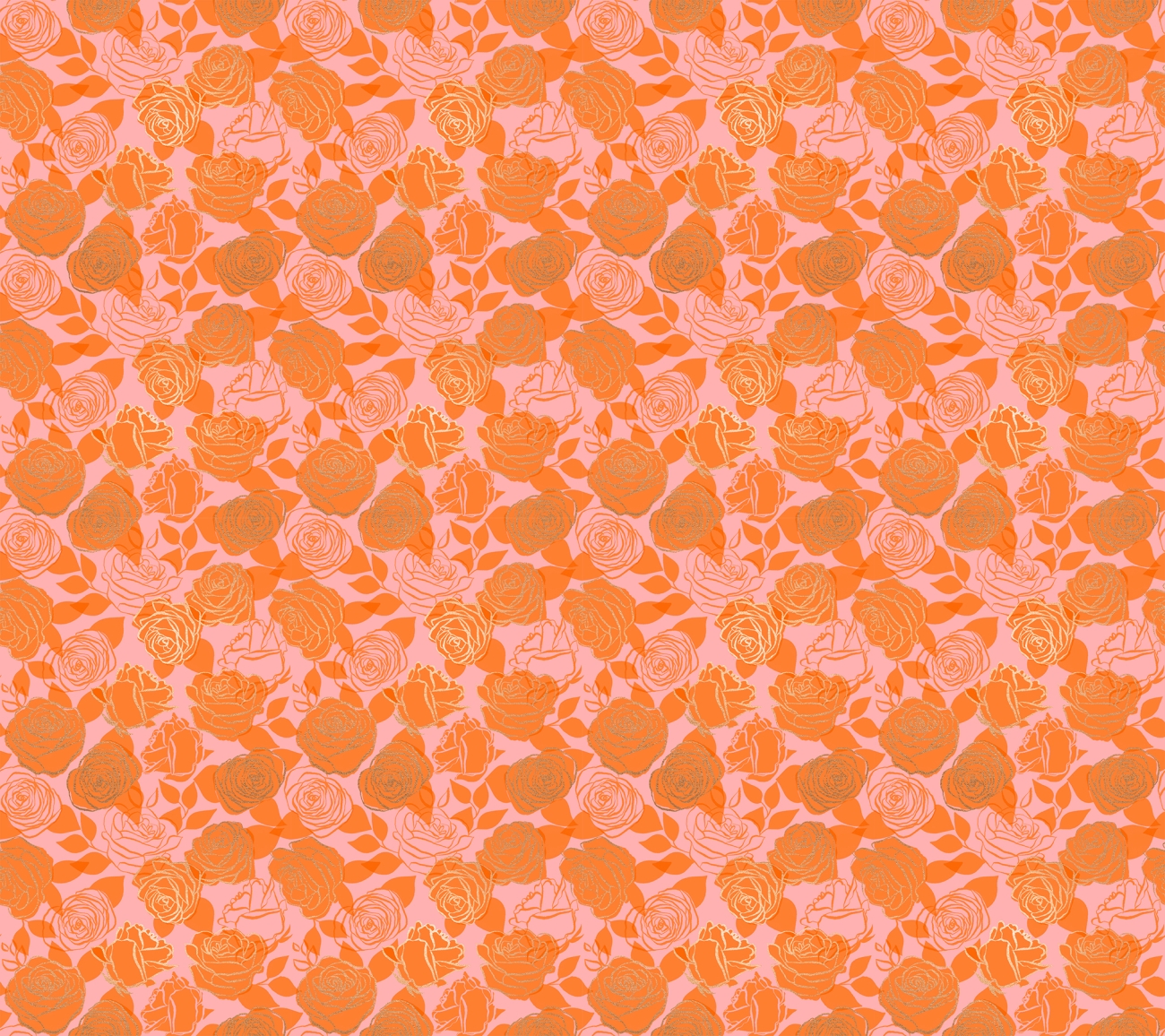 Patchwork Baumwolle - Melody Miller - Curio - Roses Florals Flower Metallic Balmy